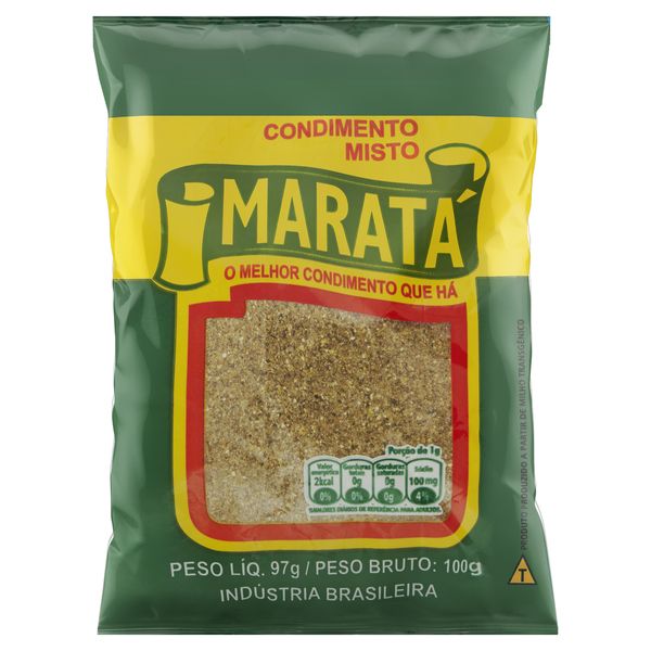 Condimento Misto Maratá Pacote 97g