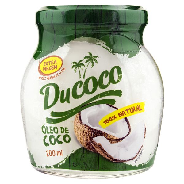 Óleo de Coco DUCOCO  200ml Óleo de Coco DUCOCO   Pote 200ml