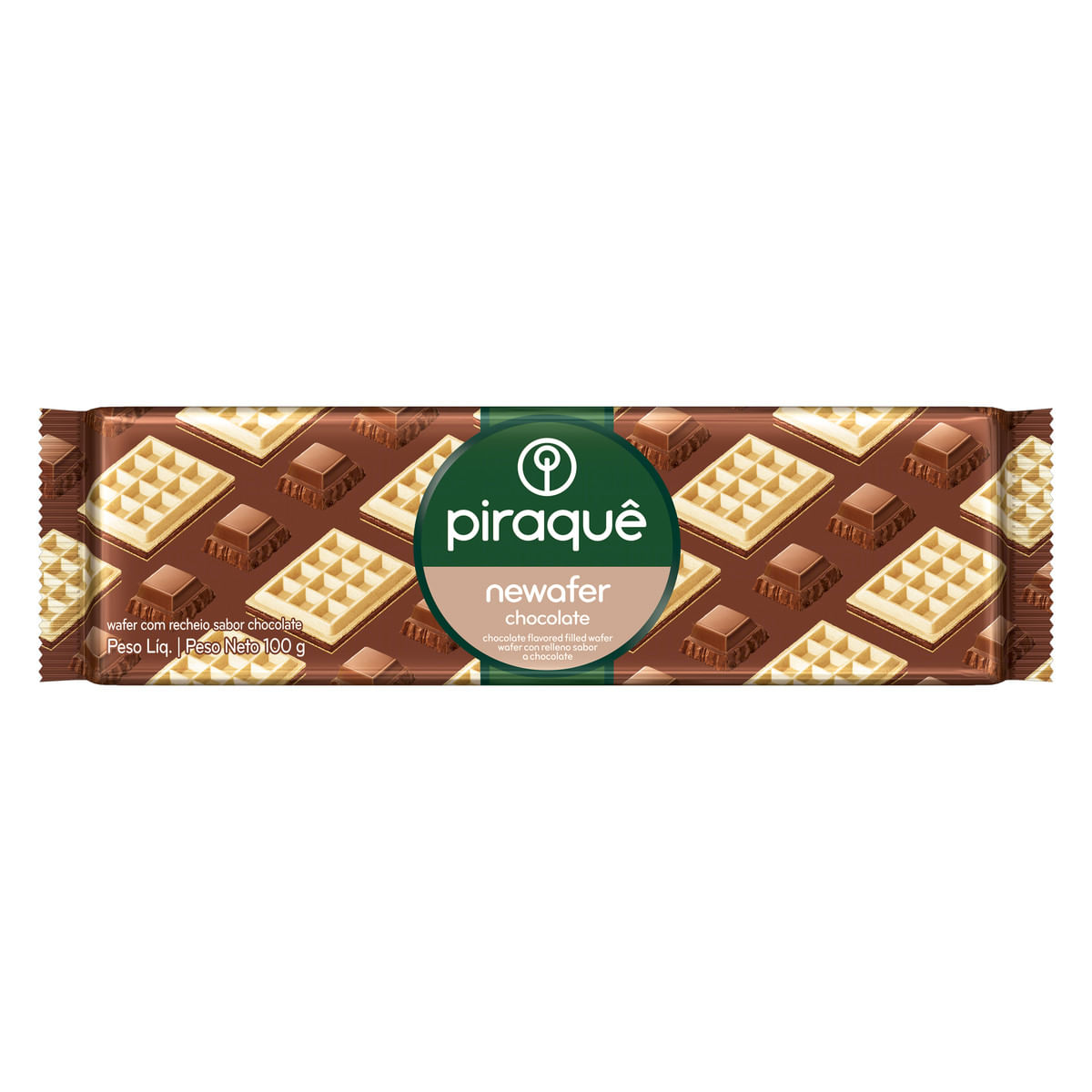 Biscoito PIRAQUÊ Chocolate 100g