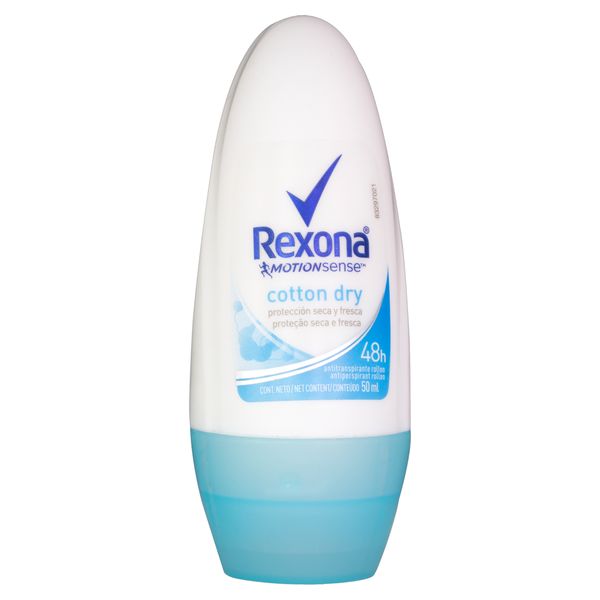 Desodorante REXONA Cotton Dry 50ml Desodorante Antitranspirante REXONA Women COTTON DRY  Roll-on 50ml