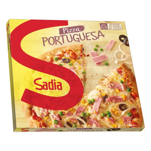 Pizza Congelada SADIA Portuguesa 460g Pizza Congelada SADIA Portuguesa Caixa 460g
