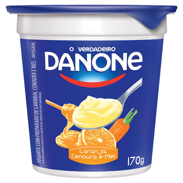 Iogurte Natural DANONE 170g Iogurte Natural LCM DANONE  Pote 170g