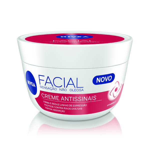 Creme Facial Antissinais  NIVEA 100 Creme Facial Antissinais NIVEA Pote 100g