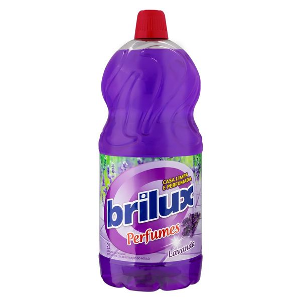 Limpador Perfumado Lavanda Brilux Perfumes Frasco 2l Limpador Perfumado Lavanda Brilux Perfumes Frasco 2l