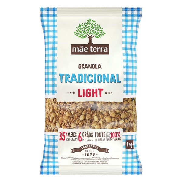 Granola Light Tradicional Mãe Terra Pacote 1kg