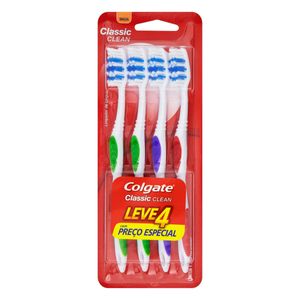 Pack-Escova-Dental-Macia-Colgate-Classic-Clean-4-Unidades
