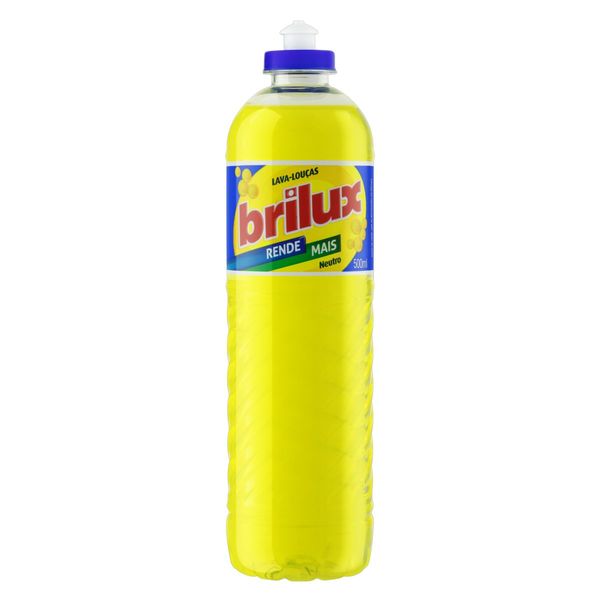 Lava-Louças Líquido Neutro Brilux Squeeze 500ml Lava-Louças Líquido Neutro Brilux Squeeze 500ml