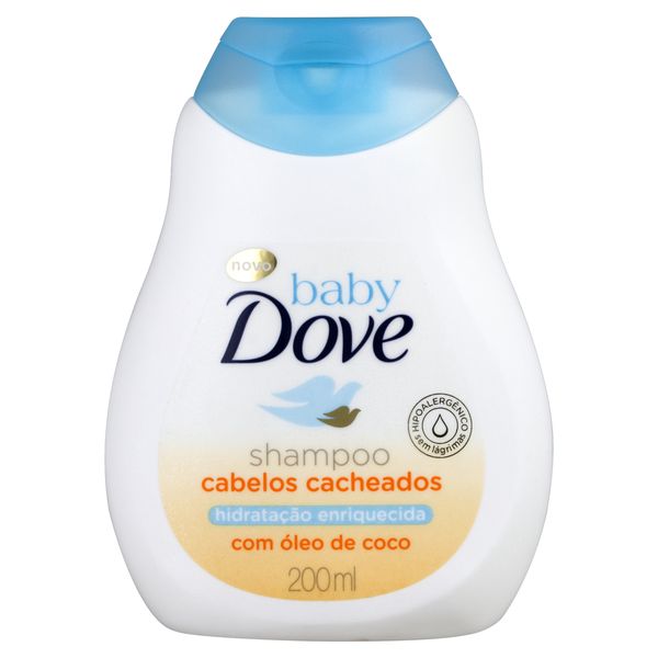 Shampoo Hidratação Enriquecida Óleo de Coco Dove Baby Frasco 200ml