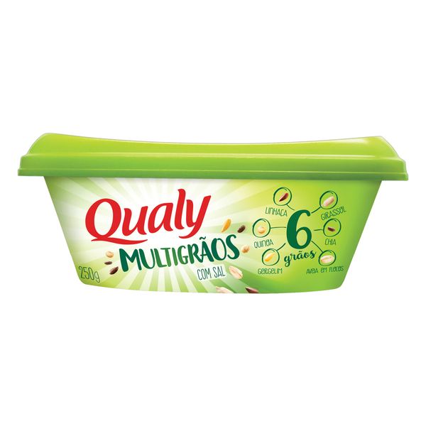 Margarina Multigrãos com Sal Qualy Pote 250g