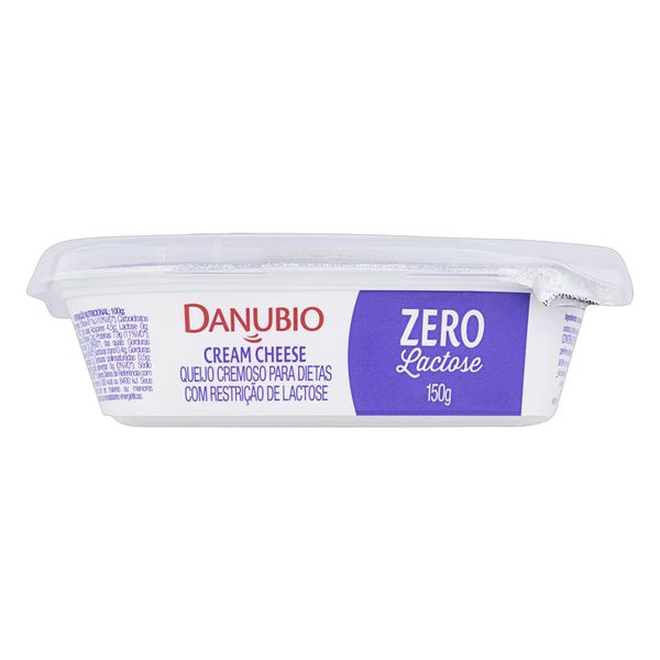 Queijo Cream Cheese Light Zero Lactose Danubio Pote 150g