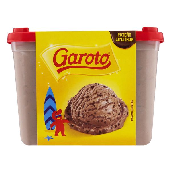 Sorvete Chocolate Garoto Pote 1,5l