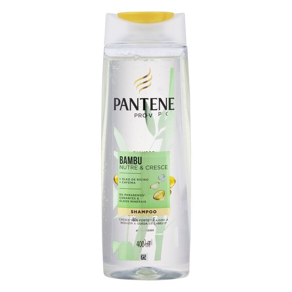 Shampoo Pantene Bambu Nutre & Cresce Frasco 400ml Shampoo Pantene Bambu Nutre & Cresce Frasco 400ml