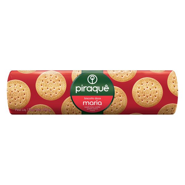 Biscoito Maria Piraquê Pacote 200g Biscoito Maria Piraquê Pacote 200g