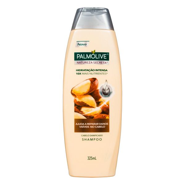 Shampoo Palmolive Natureza Secreta Castanha Frasco 325ml