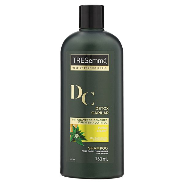Shampoo Tresemmé Detox Capilar Frasco 750ml