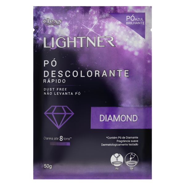 Descolorante Diamond Pó Cless Lightner Envelope 50g Descolorante Diamond Pó Cless Lightner Envelope 50g