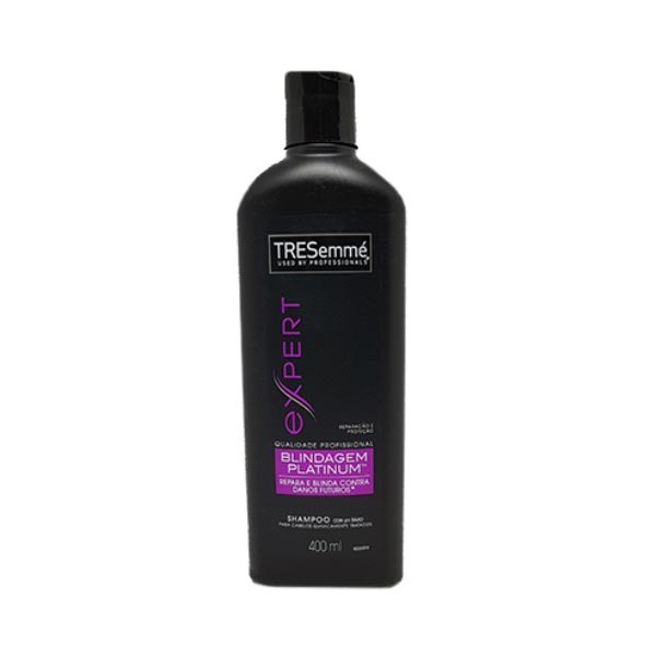 Shampoo Blindagem Platinum TRESEMMÉ Frasco 400ml