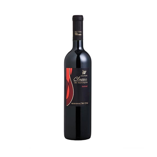 Vinho Fino Tinto Seco CLASSIC SALTON Tannat Garrafa 750ml