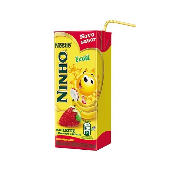 Bebida Láctea FRUTI NINHO NESTLÉ Caixinha 200 ml