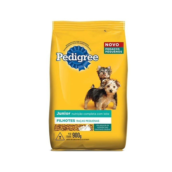 Ração para Cães Filhotes PEDIGREE Raças Pequenas Pacote 900g Ração para Cães Filhotes PEDIGREE Raças Pequenas Pacote 900g