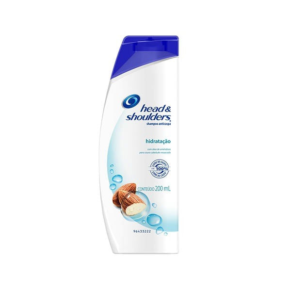 Shampoo HEAD & SHOULDERS Hidratação Frasco 200ml