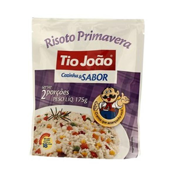 Risoto Primavera COZINHA & SABOR TIO JOÃO Pacote 175g Risoto Primavera COZINHA & SABOR TIO JOÃO Pacote 175g