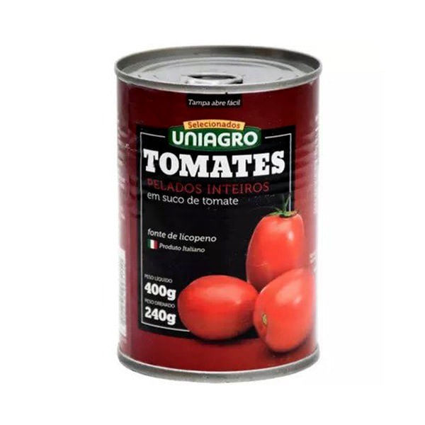 Molho de Tomate SELECIONADOS UNIAGRO Lata 240g