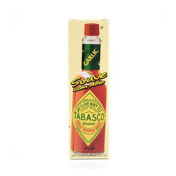Molho de Pimenta TABASCO Garlic Pepper Sauce Caixa 60ml