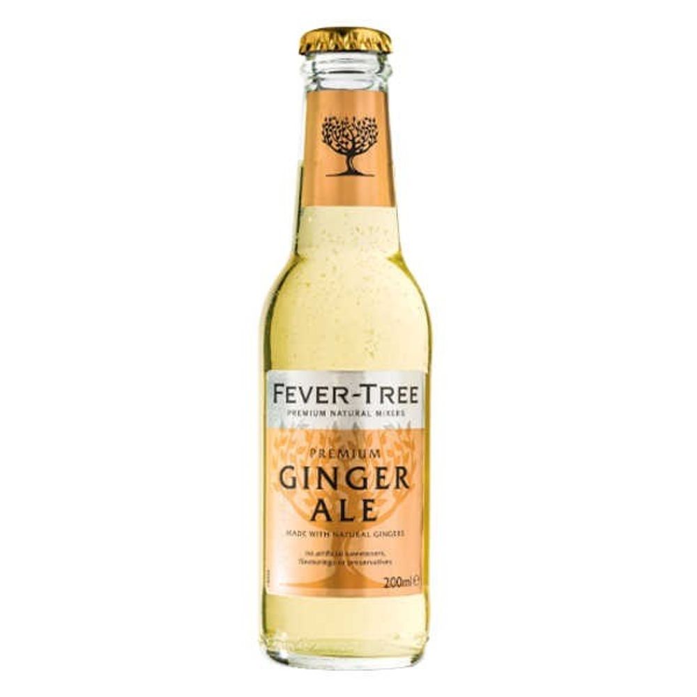 Bebida FEVERTREE Ginger Ale Mixer Aperitivo Gengibre 200ml patiogourmet