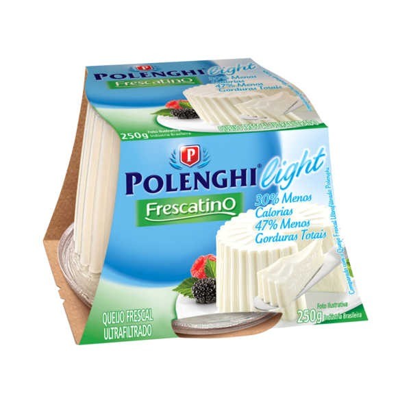 Queijo Frescal Ultrafiltrado FRESCATINO POLENGHI Light Pote 250g