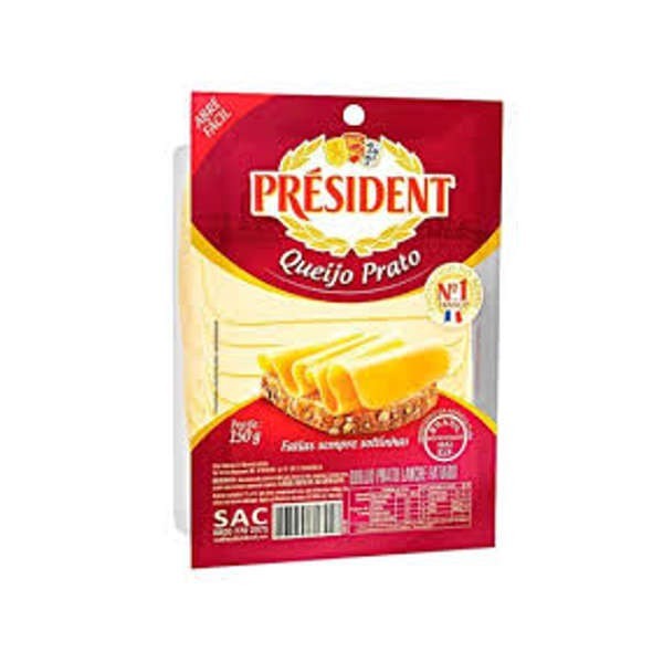 Queijo Prato President 150g Queijo Prato President 150g
