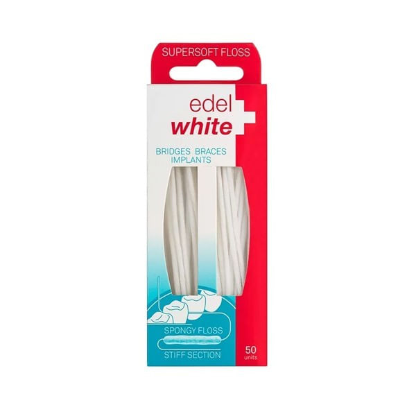 Fio Dental EDEL WHITE Supersoft Floss 50un