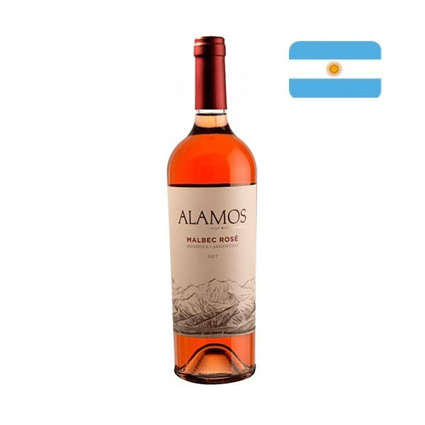 Vinho Rosé ALAMOS Malbec Garrafa 750 ml