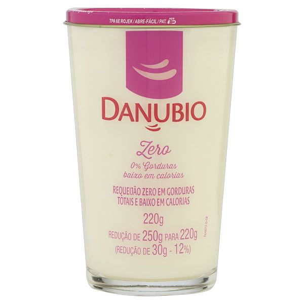 Requeijão Danubio Zero Copo 220g