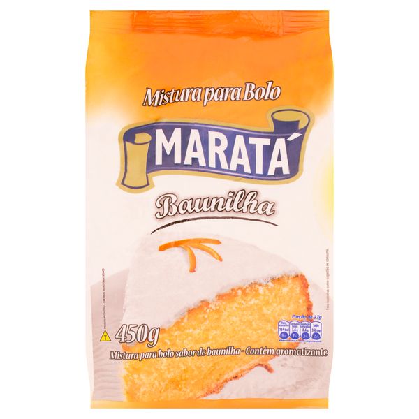 Mistura para Bolo Baunilha Maratá Pacote 450g