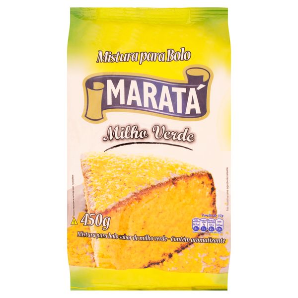 Mistura para Bolo Milho Verde Maratá Pacote 450g Mistura para Bolo Milho Verde Maratá Pacote 450g