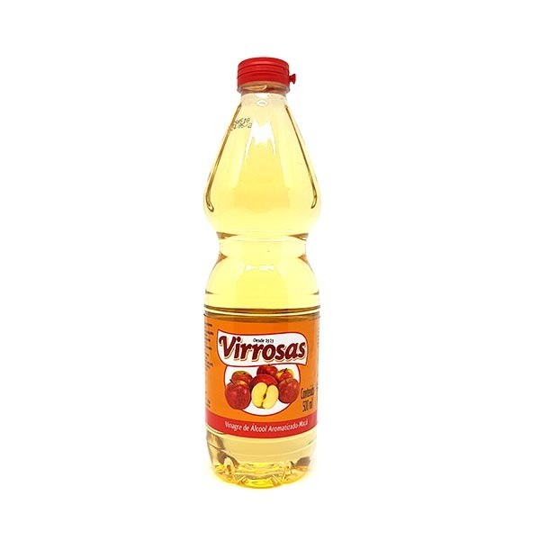 Vinagre de Álcool VIRROSAS Aromatizado Maçã Garrafa 500ml