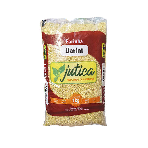 Farinha de Mandioca JUTICA Uarini Pacote 1kg