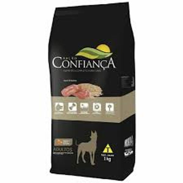 Ração para Cães Adultos Confiança Carne e Cereais Pacote 1kg