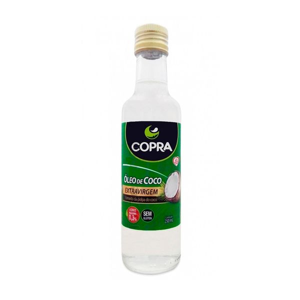 Óleo de Coco Extra Virgem Copra Pote 250ml