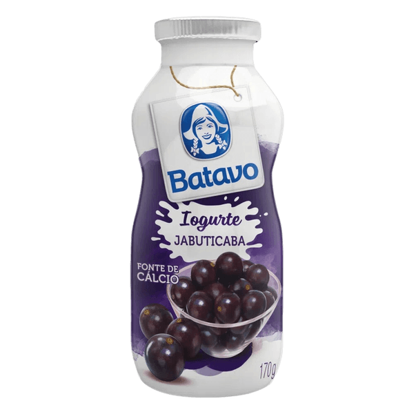 Iogurte Liquido Jabuticaba Batavo Frasco 170G