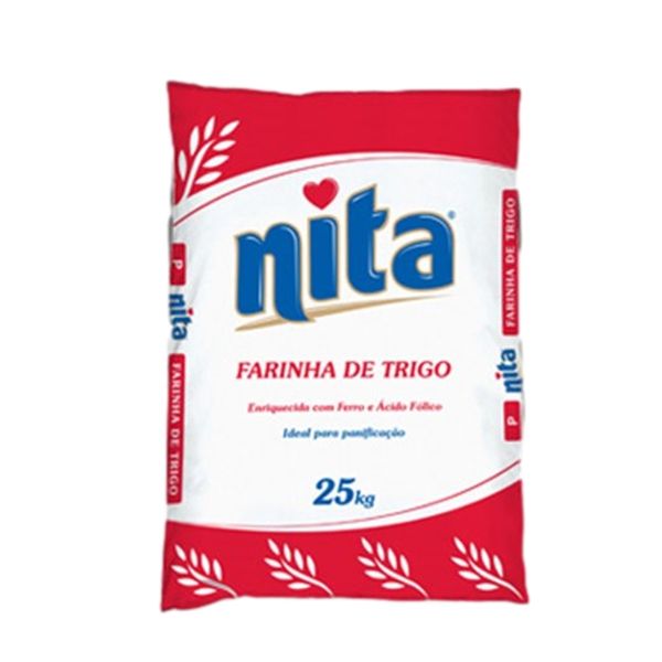 Farinha de Trigo Nita Pacote 25KG