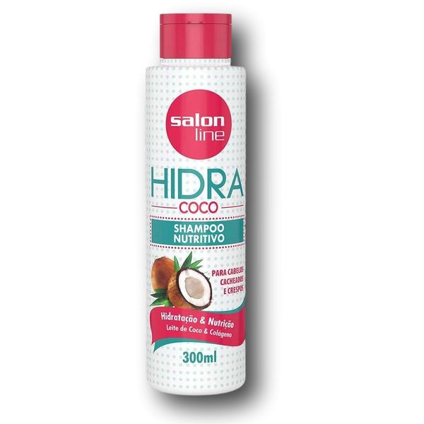 Shampoo Hidra Coco Salon Line Frasco 300ML