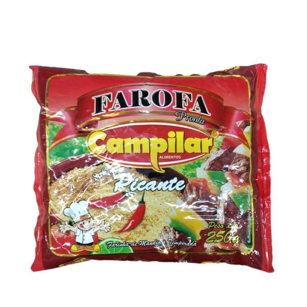 Farofa de Mandioca Picante Campilar 250g Farofa de Mandioca Picante Campilar 250g