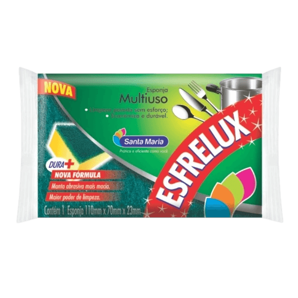 Esponja Esfrelux Pacote 1 Unidade