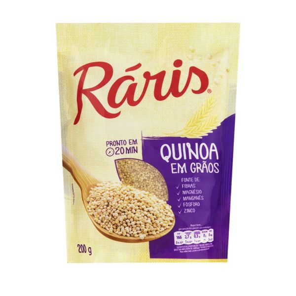 Arroz Integral Quinoa Grãos Ráris 200g