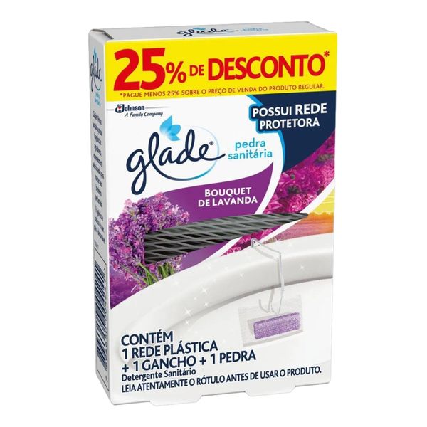 Glade Pedra Lavanda 25% Desconto 25g