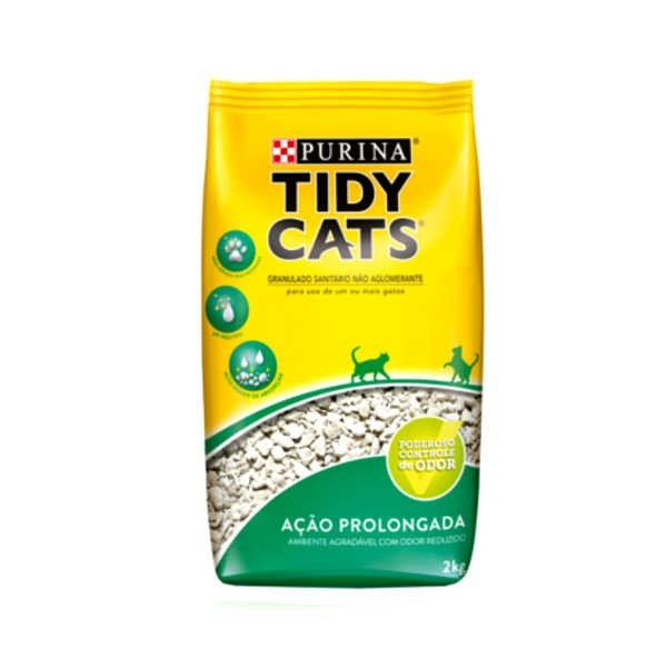 Areia Sanitária Para Gatos Tidy Cats Purina 2Kg