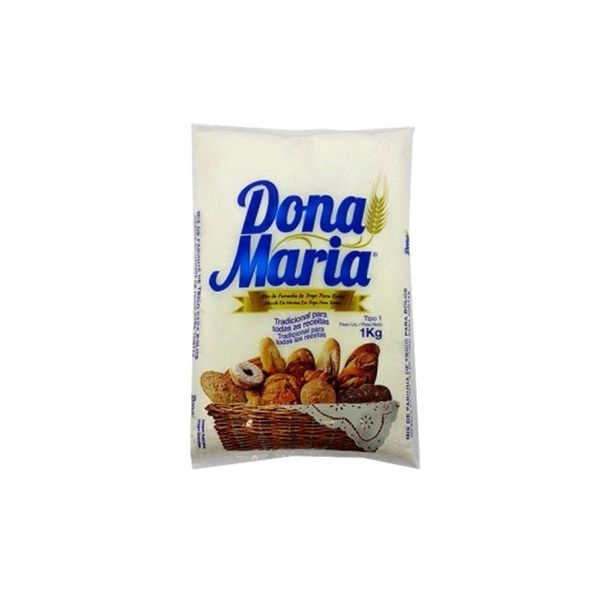 Mix de Farinha de Trigo DONA MARIA Tipo 1 Pacote 1kg