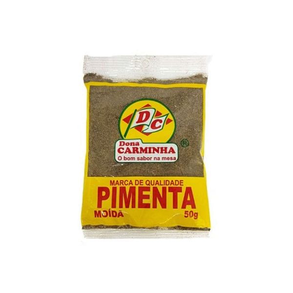 Pimenta Moída DONA CARMINHA Pacotinho 50g Pimenta Moída DONA CARMINHA Pacotinho 50g